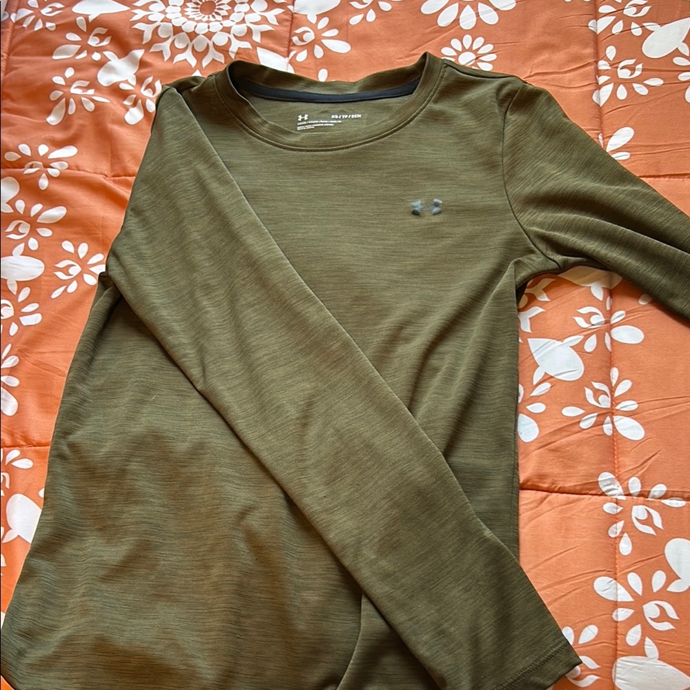 Under Armour Olive Long Sleeve Shirt